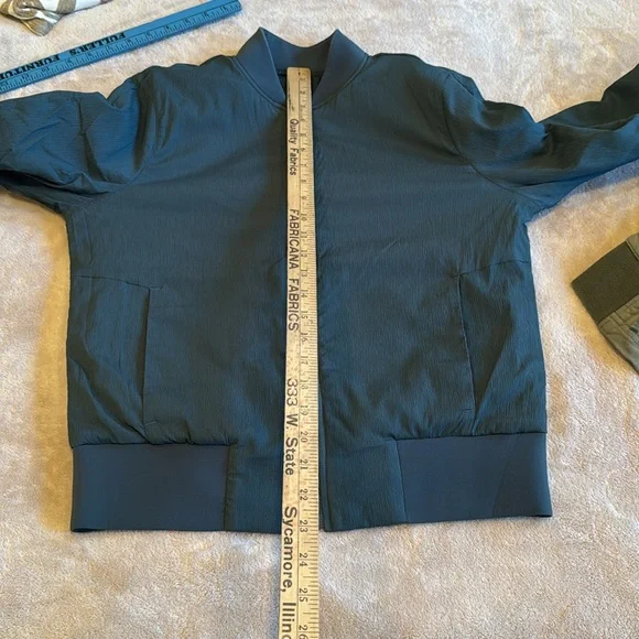 Lululemon Non-Stop Bomber Reversible emerald 6 - Picture 9 of 9